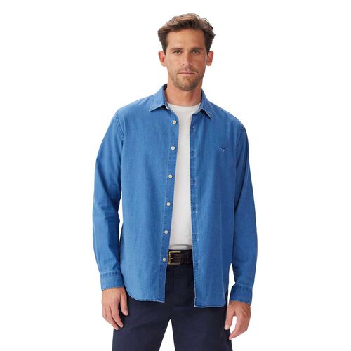 R.M. Williams Arno Regular Indigo Shirt